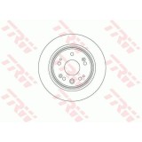 Set disc frana Honda Cr-V 2 (Rd) 09.01-07.07, Spate, 282X9mm, plin, TRW