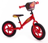 Bicicleta fara pedale, Huffy, Disney Cars, Lightning McQueen, 12 inch, Rosu