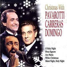 CD Audio original Christmas with Pavarotti Carreras Domingo