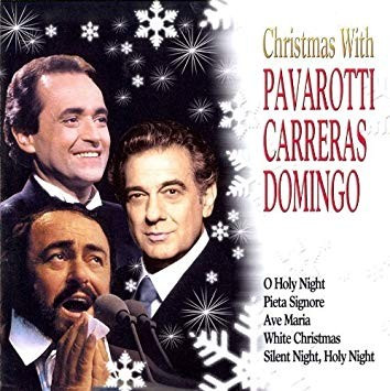 CD Audio original Christmas with Pavarotti Carreras Domingo