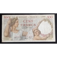 Franța, 100 Franci 1939..