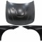 Capota cu Aripi Laterale Negru compatibila cu BMW Seria 4 F32 F33 F36 (2011-2019) M4 GTS Look Performance AutoTuning