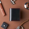 Portofel piele naturala slim bifold Odin, barbat, lucrate manual, personalizat laser, cadou elegant