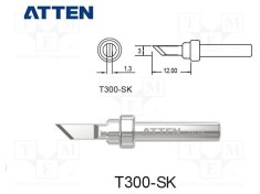 V&Atilde;&cent;rf tip cu&Aring;&pound;it 3mm ATTEN pentru ciocan de lipit