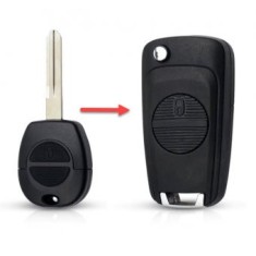 Carcasa cheie 2 butoane Topautochei&reg; pentruNissan Micra Almera Primera X-Trail ( conversie in cheie briceag ), Lamela A33