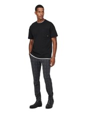 Pantaloni chino pentru barbati, Only Sons ONSMARK Slim Fit, negru, W34 L32 - OUTLET