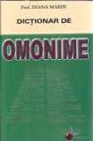 Dictionar de omonime - Diana Marin