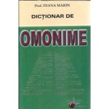 Dictionar de omonime - Diana Marin