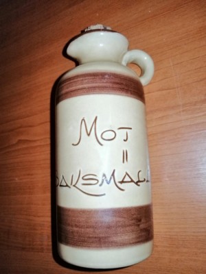 Ceramica suedeza Gabriel Sweden flasca sticla recipient pentru otet dop pluta foto