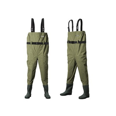 Wader/cizme piept/salopetă pentru rau Delphin CLASSA, taslon/PVC mărime 44 foto