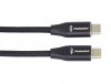 Cablu USB type C T-T 240W 1m brodat Negru, ku31cv1, Oem