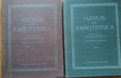 B.A. Smirenin - Manual de radiotehnica (2 vol) foto