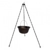 Set trepied cu ceaun din fonta, Strend Pro Castler, 10.8 litri