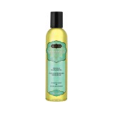 Ulei de masaj KAMASUTRA AROMATICS Soaring Spirit, cu aromă de portocală, lăm&acirc;ie și mentă, 236 ml