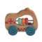 Masinuta din lemn, jucarie pentru bebe, Egmont Toys