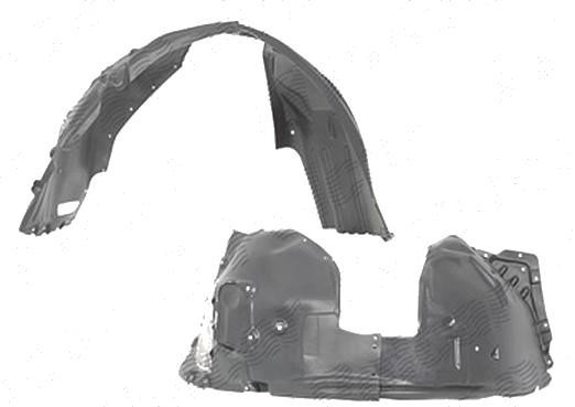Carenaj roata Bmw Seria 6 (E63, M6), 2006-07.2010, partea Dreapta, Fata, 51717898206, 2030FP2T