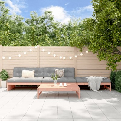 Gossi set mobilier de gradina cu perne, 4 piese, lemn masiv douglas foto