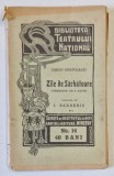 ZILE DE SARBATOARE , COMEDIE IN 3 ACTE de CARLO BERTOLAZZI , 1991