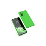 Husa Kwmobile pentru Samsung Galaxy A52/Galaxy A52 5G/Galaxy A52s 5G, Silicon, Verde, 54347.159