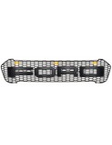 Grila radiator negru mat cu LED portocaliu Ford Ranger T8 2019-2022