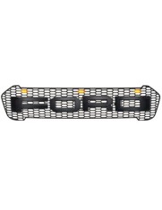 Grila radiator negru mat cu LED portocaliu Ford Ranger T8 2019-2022