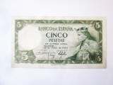 Spania 5 Pesetas 1954 in stare foarte buna la cel mai mic pret
