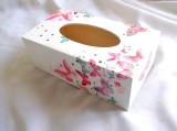 Cutie lemn pentru servetele cu fluturi 32963