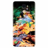 Husa silicon pentru Huawei Enjoy 7 Plus, Autumn Leaves