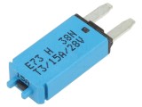 Siguranță resetabilă auto MINI 15A 28VDC GLOSO