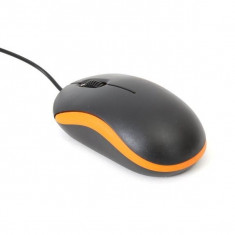 Mouse Optic Omega V2 OM07VO 1000 DPI Portocaliu foto