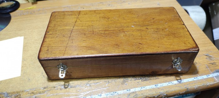 Penar vechi Romanesc din lemn scoala, perioada comunista PCR #A7566han