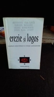 EREZIE SI LOGOS - ANTHONY N.S. LANE foto