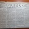ziarul pressa 4 martie 1875