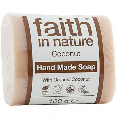 Sapun solid cu cocos, Faith in Nature, 100 g foto