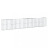 Cumpara ieftin Cos gabion cu capac, 1100x100x200 cm, fier galvanizat