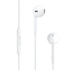 Casti cu Fir, Microfon si Mufa Jack 3.5mm - Apple A1472 (MNHF2ZM/A) - White (Blister Packing)