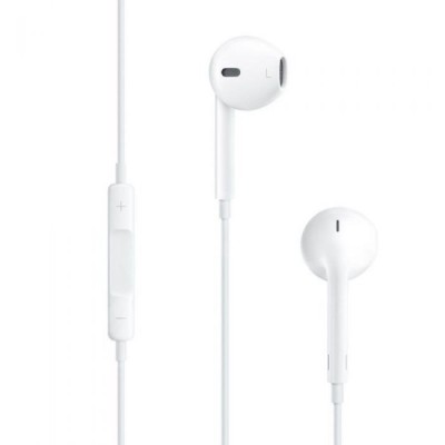 Casti cu Fir, Microfon si Mufa Jack 3.5mm - Apple A1472 (MNHF2ZM/A) - White (Blister Packing) foto