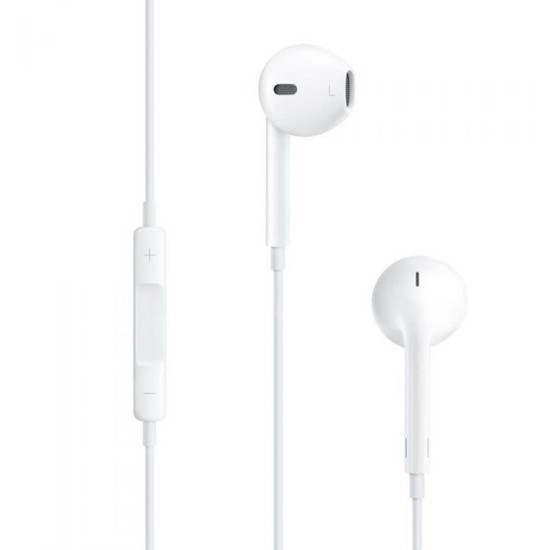 Casti cu Fir, Microfon si Mufa Jack 3.5mm - Apple A1472 (MNHF2ZM/A) - White (Blister Packing)
