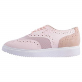 Pantofi dama, din piele naturala, Geox, D724BB-M8-06, roz
