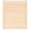 Usa de dulap cu design lambriu, 69x59,4 cm, lemn masiv de pin