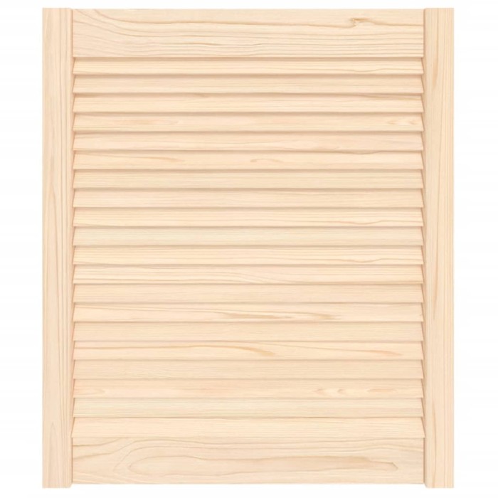 Usa de dulap cu design lambriu, 69x59,4 cm, lemn masiv de pin
