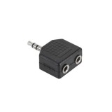 ADAPTOR JACK 3.5 TATA-2X3.5 MAMA