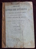 Cercetari literare istorice - carte extrem de rara anul 1896 - Vasilie Mangra