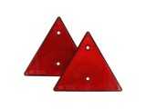 Catadioptru reflectorizant triunghi Carpoint fixare cu surub , 2 buc la blister