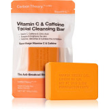 Carbon Theory Facial Cleansing Bar Vitamin C &amp; Caffeine sapun pentru curatarea fetei cu vitamina C Orange 100 g