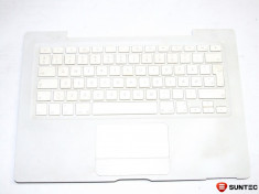 Palmrest + Touchpad DEFECT cu tastatura DEFECTA, fara panglica, Apple Macbook A1181 825-7048-B #22820 foto