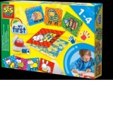 My first - Set acuarele pentru degetele si carduri