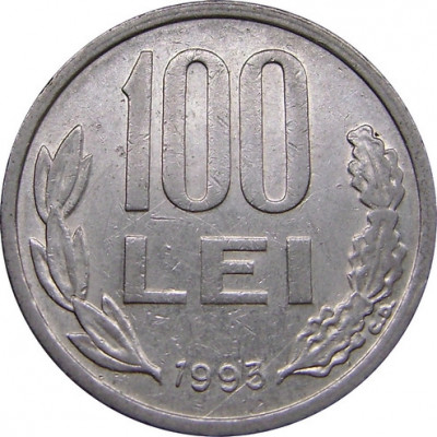 Romania 100 lei 1993 * cod 185 foto