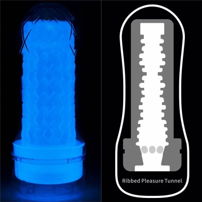 Lumino - Masturbator fluorescent cu striații foto