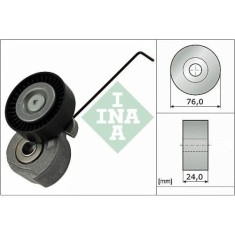 Intinzator curea Land Rover Freelander 2 (L359); Volvo S60 2 (134), S80 2 (124), V60 I (155), V70 3 (135), Xc60 I Suv (156), Xc70 2 (136), Xc90 I (27